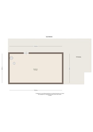 Floorplan - Onderweg 4, 4247 EJ Kedichem